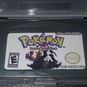 Pokemon Giratina Strikes Back GBA ROM Hack Video Game
